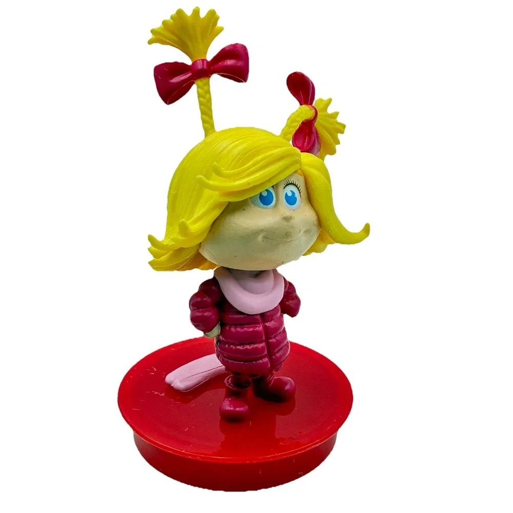 Cindy Lou Who How The Grinch Stole Christmas Toy Figure Cake Topper